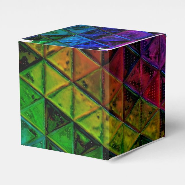 Pride Glass  Favor Box (Front Side)