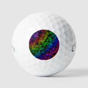 Pride Glass Golf Balls