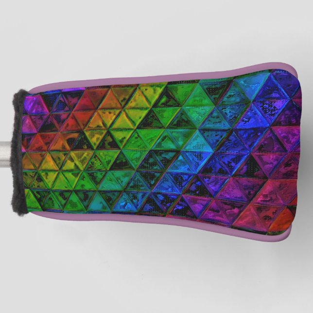 Pride Glass  Golf Head Cover (Front)