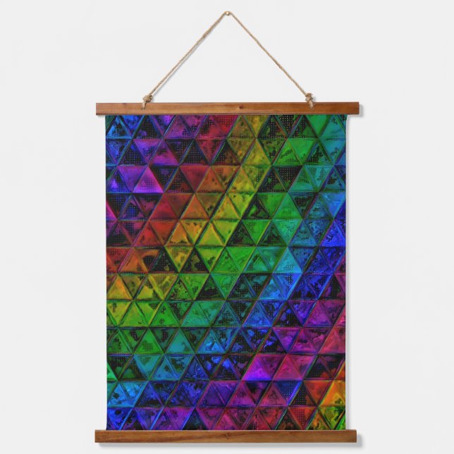 Pride Glass  Hanging Tapestry (Front)