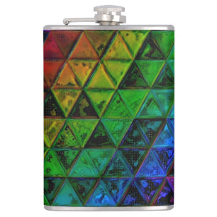 Pride Glass  Hip Flask