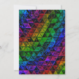 Pride Glass Holiday Card