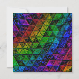Pride Glass Holiday Card
