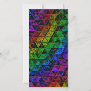 Pride Glass Holiday Card