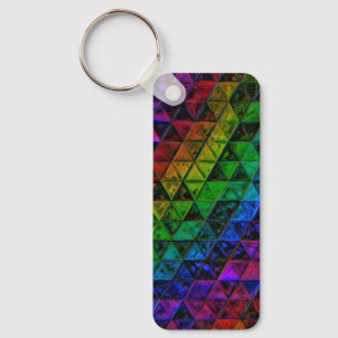 Pride Glass Keychain