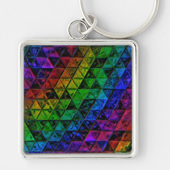 Pride Glass  Keychain (Front)