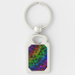 Pride Glass Keychain