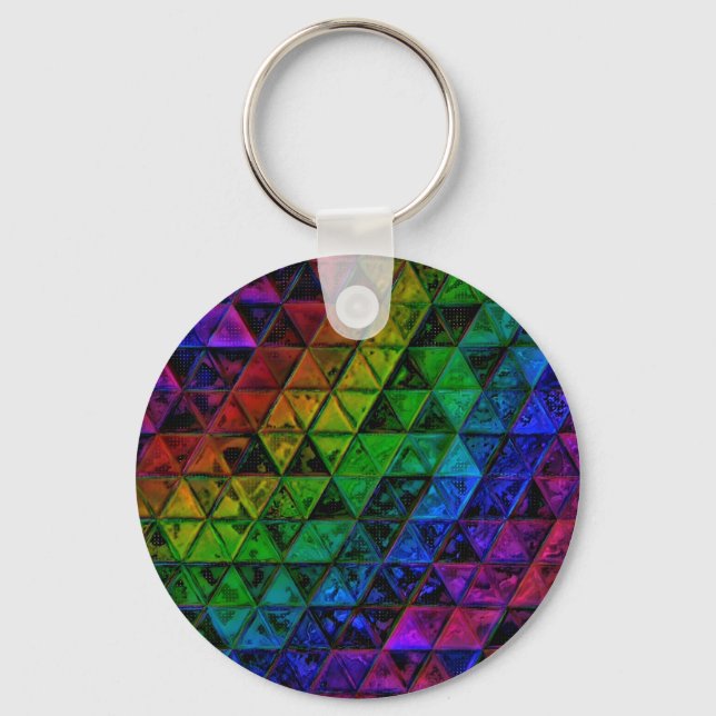 Pride Glass  Keychain (Front)