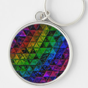 Pride Glass  Keychain