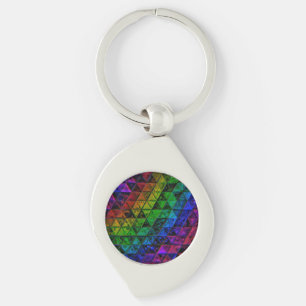 Pride Glass Keychain