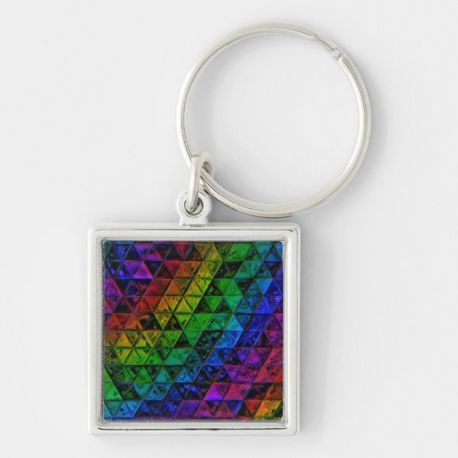 Pride Glass  Keychain (Front)