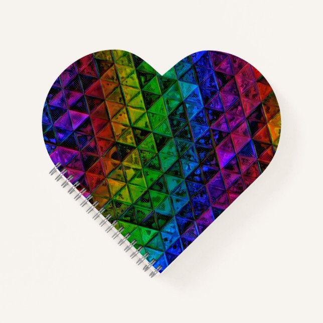 Pride Glass  Notebook (Front)