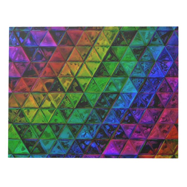 Pride Glass  Notepad (Front)