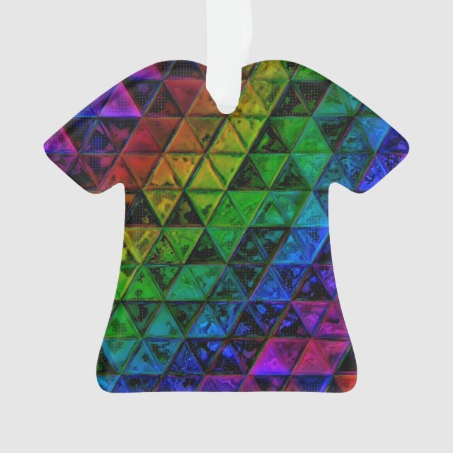 Pride Glass  Ornament (Front)