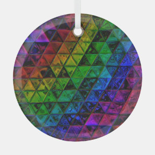 Pride Glass  Ornament