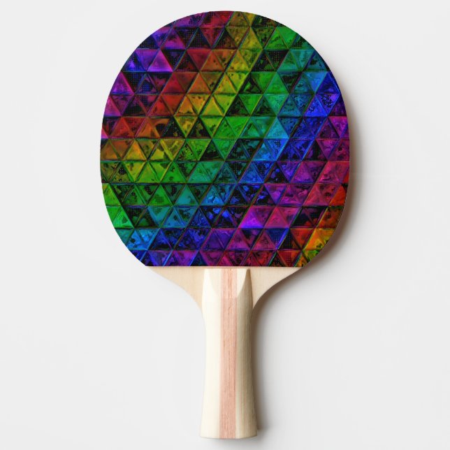 Pride Glass  Ping Pong Paddle (Front)