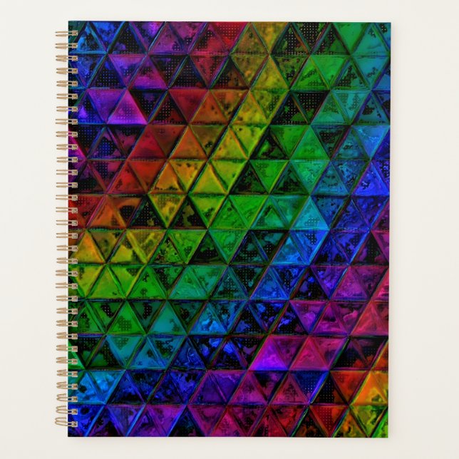 Pride Glass  Planner (Front)