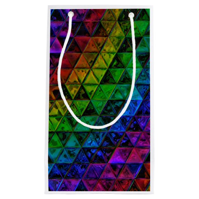 Pride Glass  Small Gift Bag (Front)