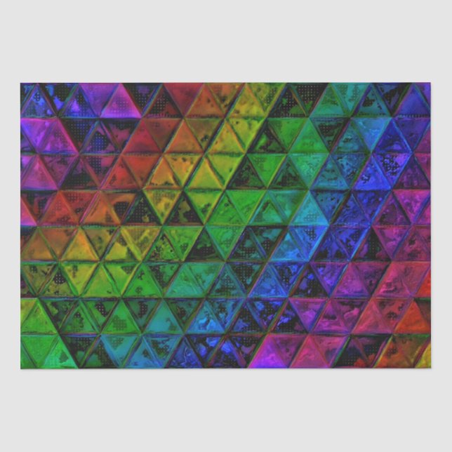 Pride Glass  Tissue Paper (Front)