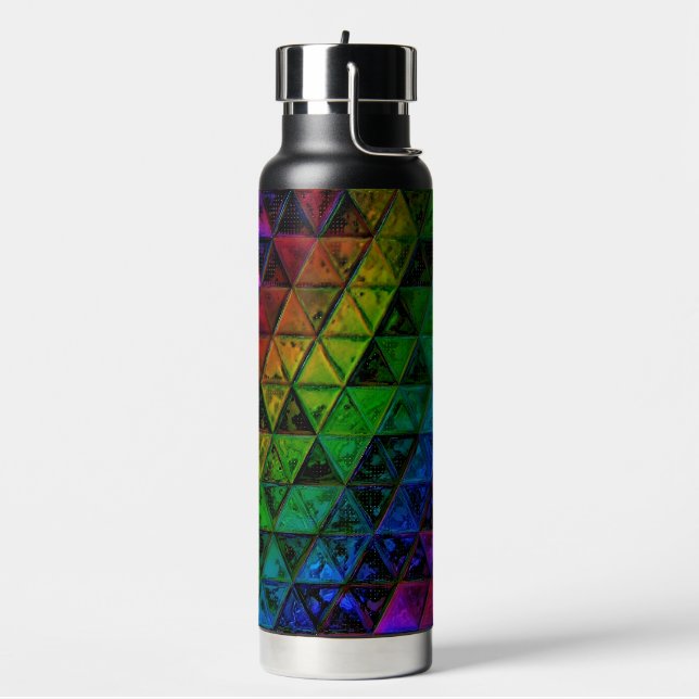 Pride Glass  Water Bottle (Left)