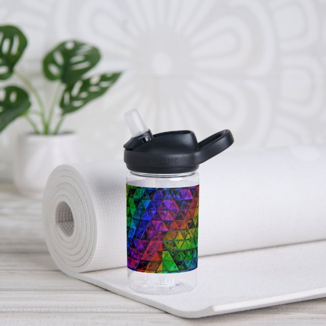 Pride Glass  Water Bottle (Yoga)