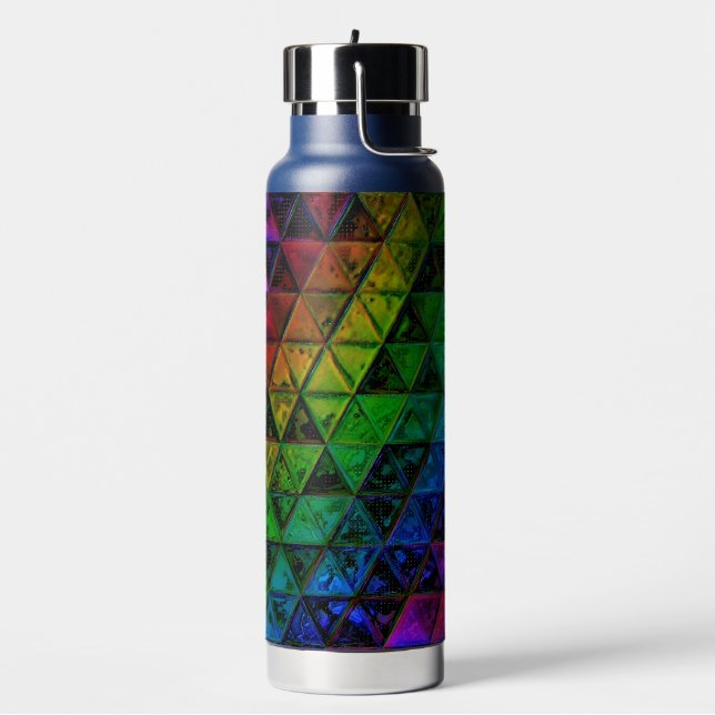 Pride Glass  Water Bottle (Left)