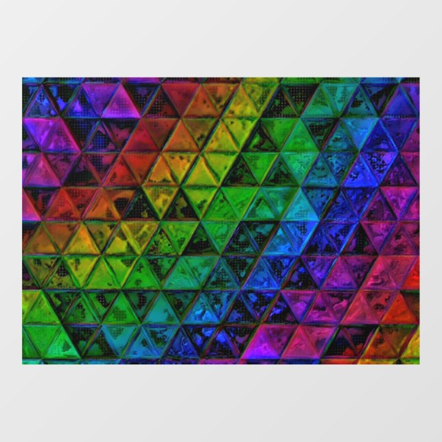 Pride Glass  Window Cling (Sheet)