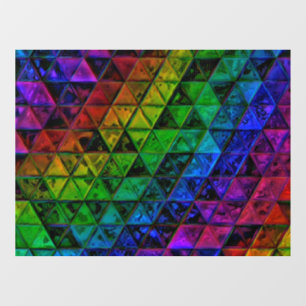 Pride Glass  Window Cling