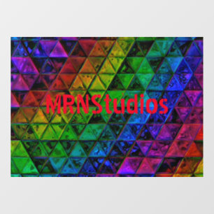 Pride Glass  Window Cling