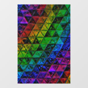 Pride Glass Window Cling