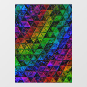 Pride Glass  Window Cling