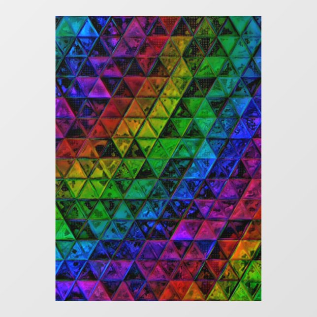 Pride Glass  Window Cling (Sheet)
