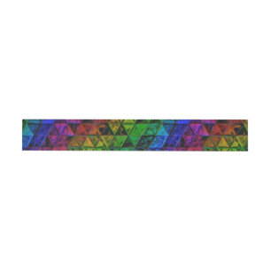 Pride Glass Wraparound Address Label