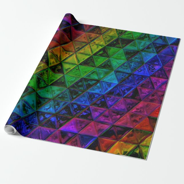 Pride Glass  Wrapping Paper (Unrolled)