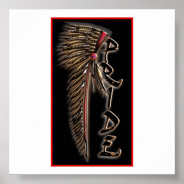 PRIDE HEADDRESS 1A POSTER (Front)