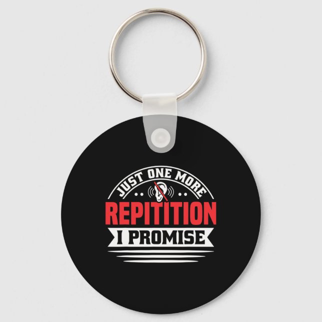 Pride Hearing Loss Awareness Deaf Awareness 4  Keychain (Front)
