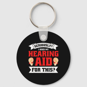 Pride Hearing Loss Awareness Deaf Awareness 5 Keychain