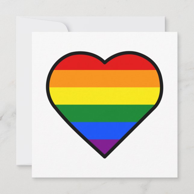 PRIDE HEART Card (Front)