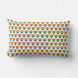 PRIDE HEART LUMBAR PILLOW