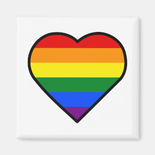 PRIDE HEART MAGNET