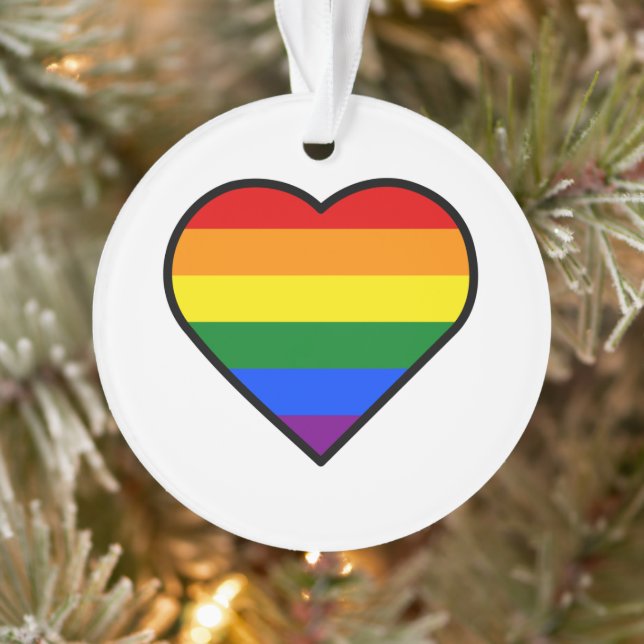 PRIDE HEART ORNAMENT (Tree)