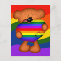 Pride Heart Teddy Bear