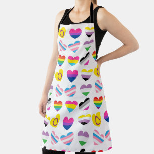 Pride Hearts Apron