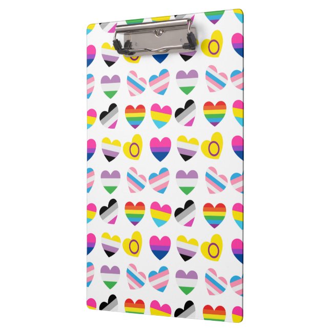 Pride Hearts Clipboard (Left)