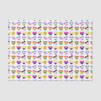 Pride Hearts Tissue Paper