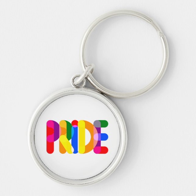 Pride in Design Keychain (Front)