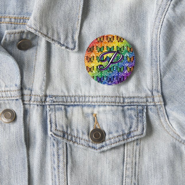 Pride in Flight Collection 2 Inch Round Button (In Situ)