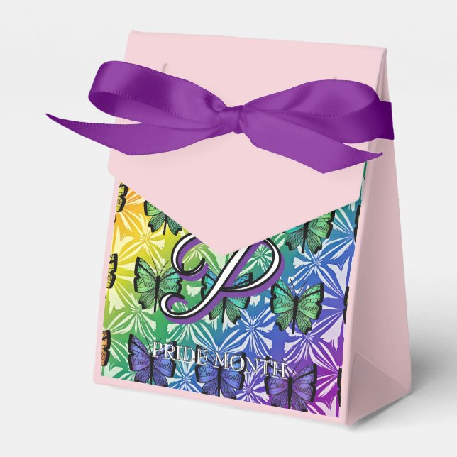 Pride in Flight Collection Favor Box (Front Side)