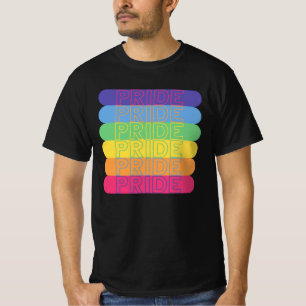 Pride in rainbow colors    T-Shirt