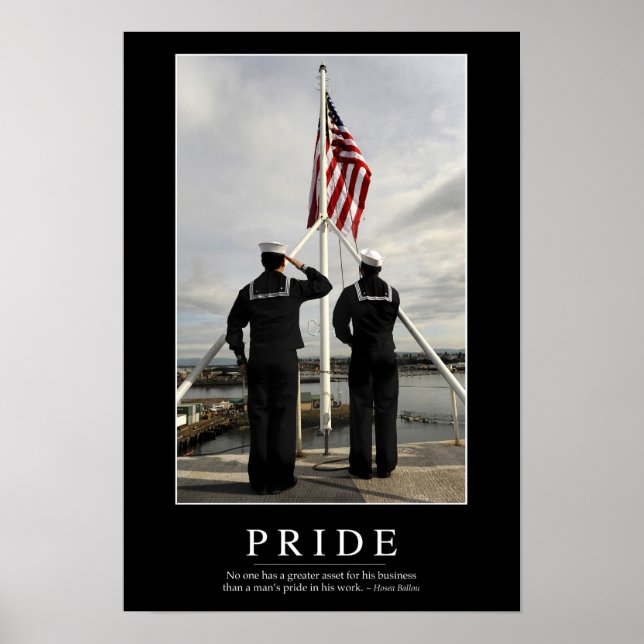 Pride: Inspirational Quote 1 Poster (Front)